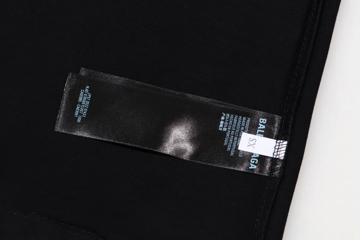 #「 Quality」 《BALENCIAGA 》24SS Classic T Quality - 2 - os 220 -26 280g - 320g - Quality ：Black White Size: XS-S-M-L